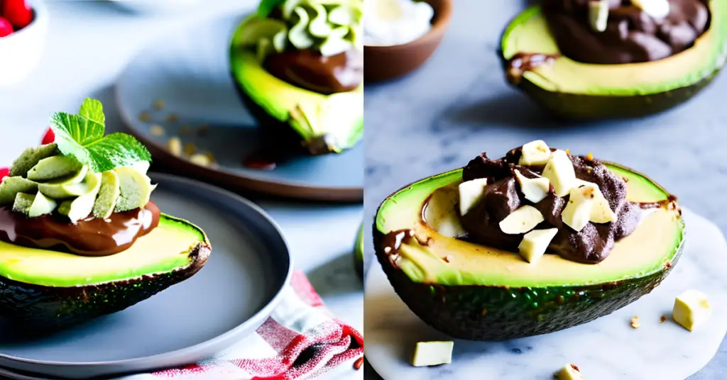 Filling option for stuffed avocados