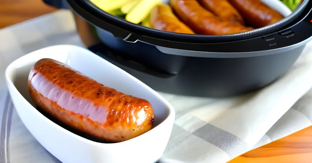 Raw Sausage Links in Air Fryer