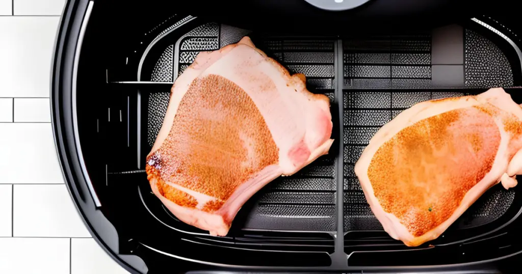 frozen pork chops in air fryer