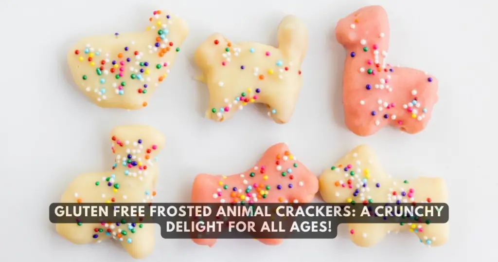 Gluten Free Frosted Animal Crackers