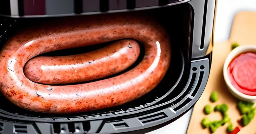 how to cook smoked sausage in air fryer