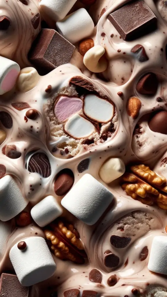 What Is In Rocky Road Ice Cream