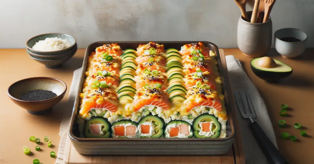 keto sushi bake