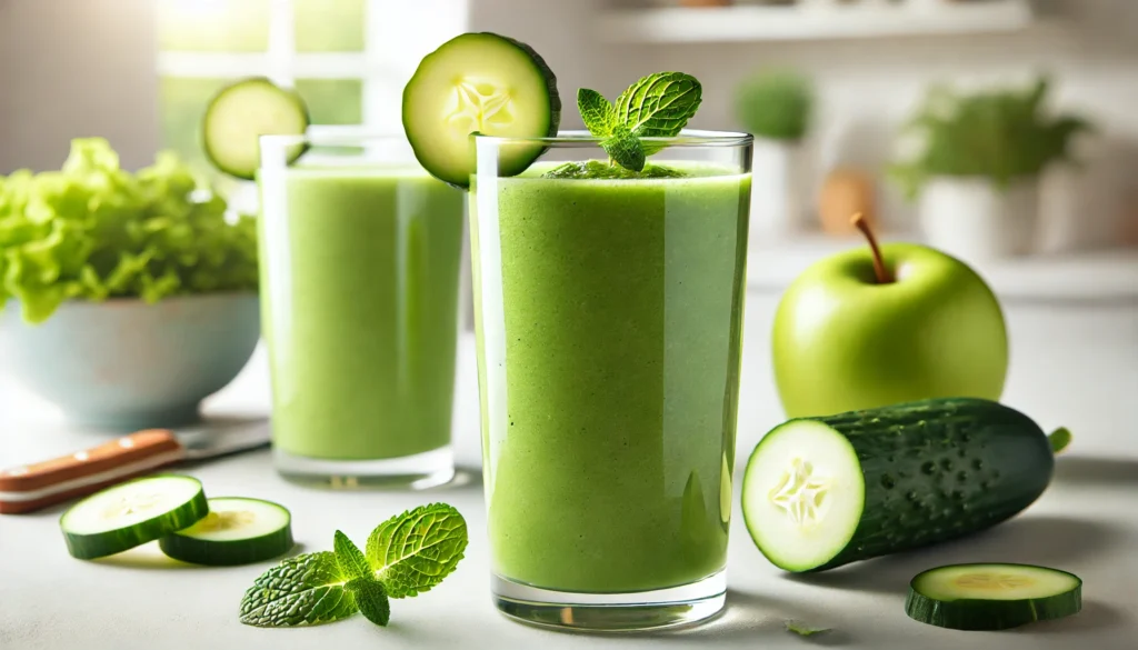 Cucumber Apple Smoothie