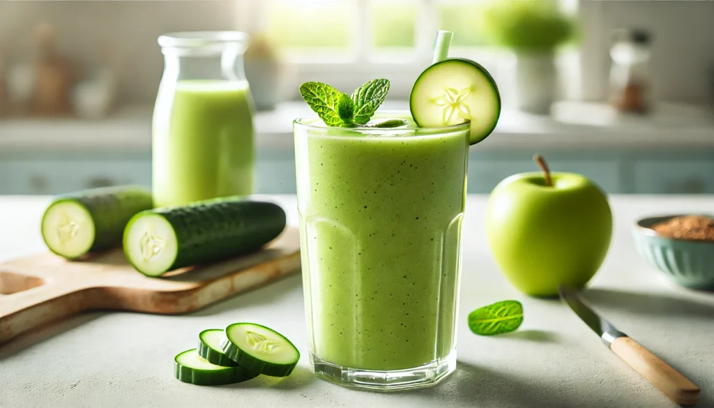 Cucumber Apple Smoothie