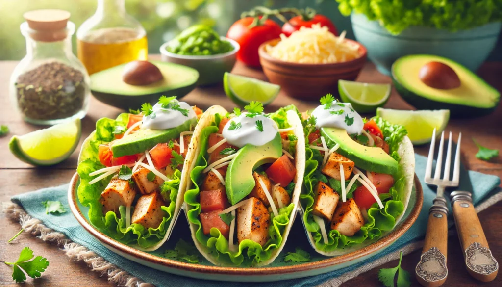 Keto Chicken Tacos