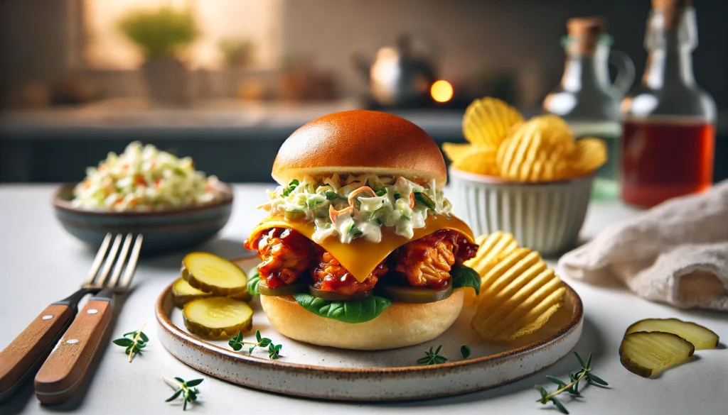 Keto BBQ Chicken Sliders