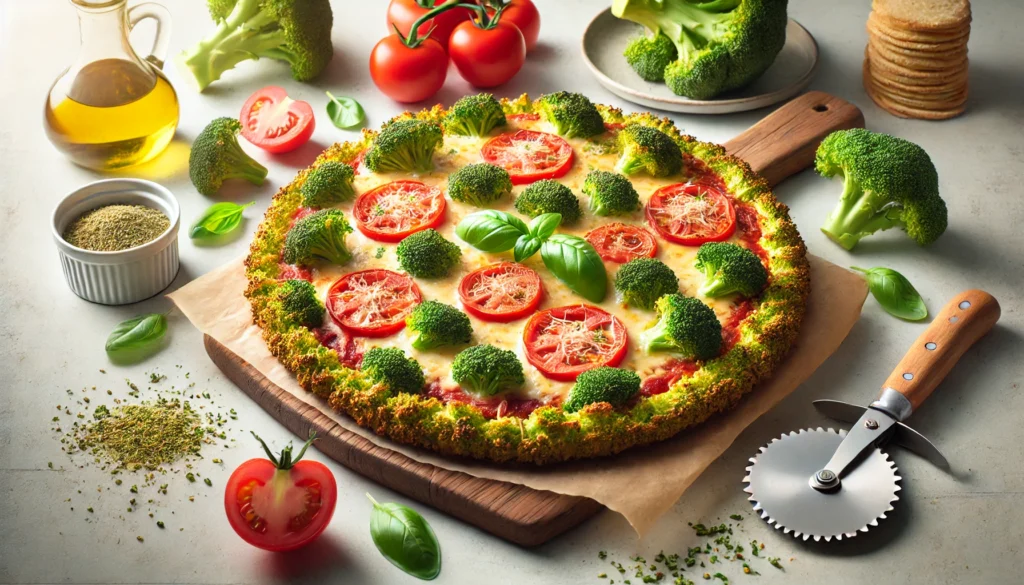 broccoli pizza crust