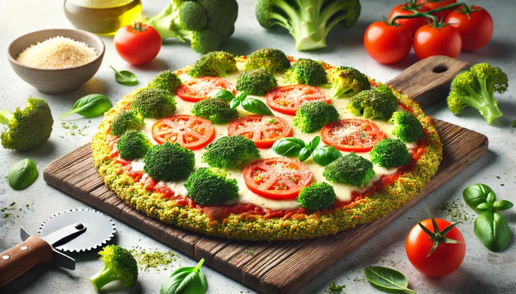 broccoli pizza crust