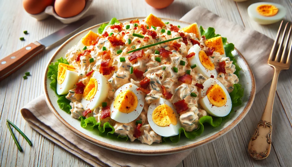 Creamy Bacon Egg Salad