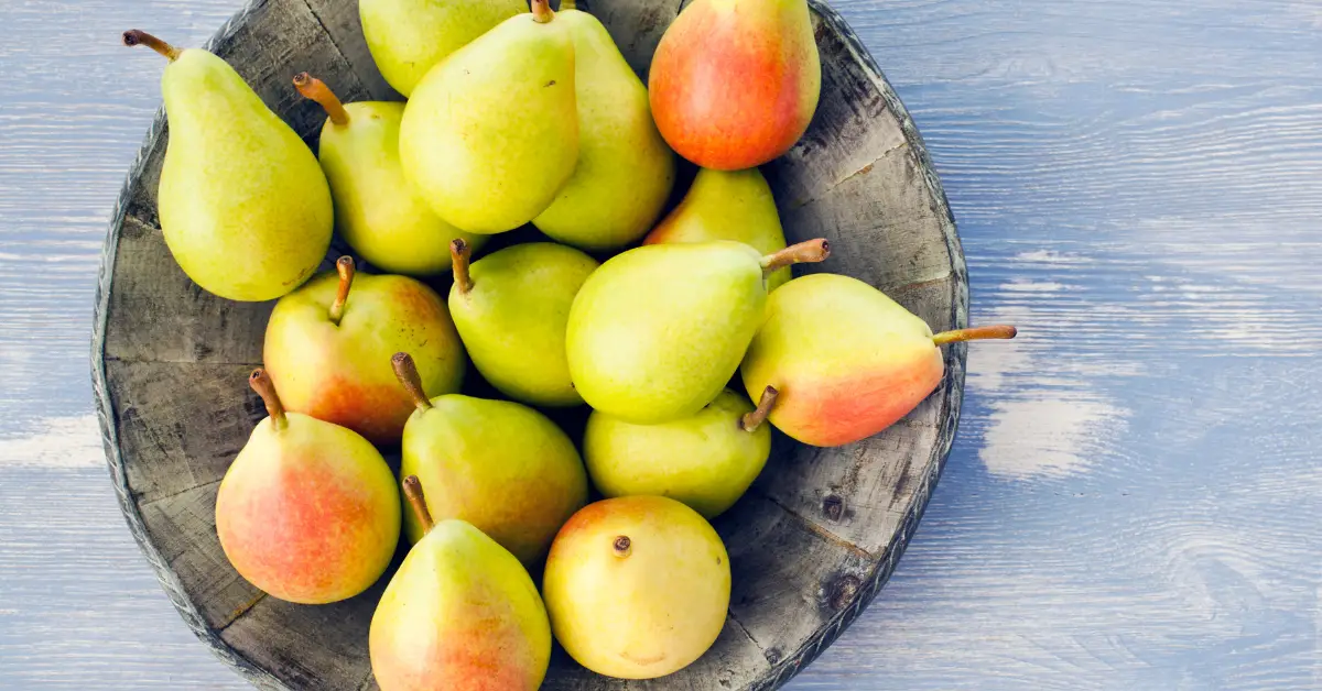 Pears and Their Nutritional Profile