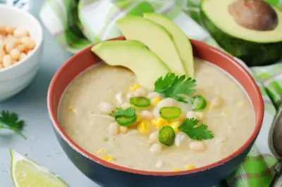 Keto White Chicken Chili Crockpot Gets a Healthy Twist!