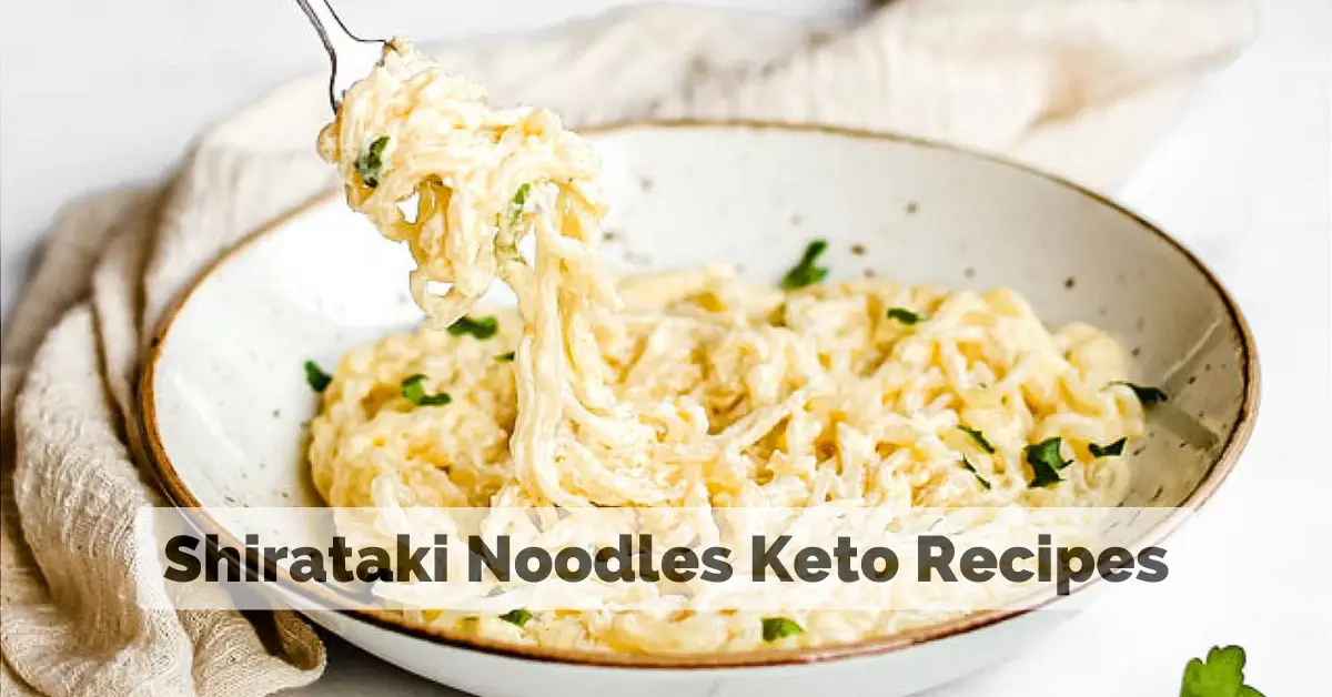 Shirataki Noodles Keto Recipes The Wonder You'll Love!