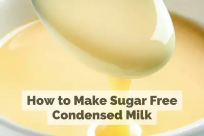 How to Make Sugar Free Condensed Milk Easily at Home