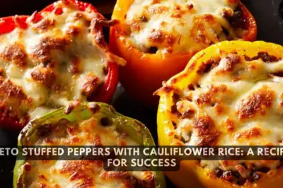 Keto Stuffed Peppers with Cauliflower Rice: A Recipe for Success