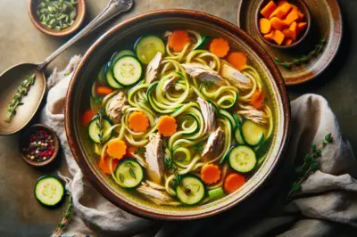Keto Chicken Noodle Soup Recipe: Ultimate Comfort Food