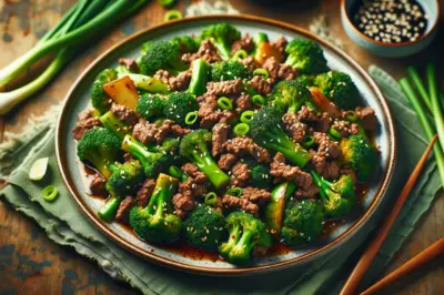 Savor the Flavor: Keto Ground Beef and Broccoli Stir Fry