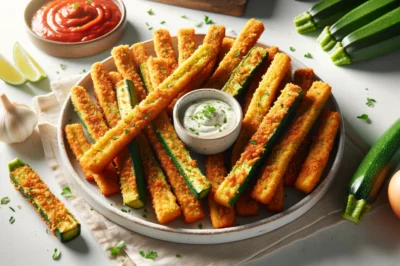 Crunchy Baked Zucchini Sticks: A Delicious and Healthy Snack