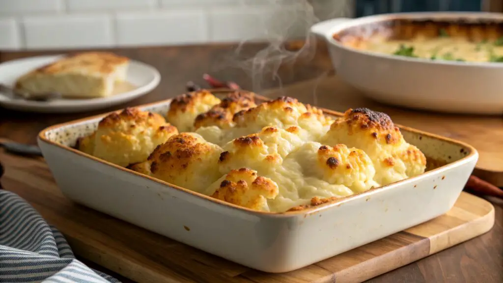 Cauliflower Au Gratin