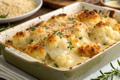 Cheesy Cauliflower Au Gratin: A Comforting Classic