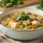 Keto White Chicken Chili