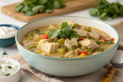 Keto White Chicken Chili: A Creamy, Low-Carb Comfort Food