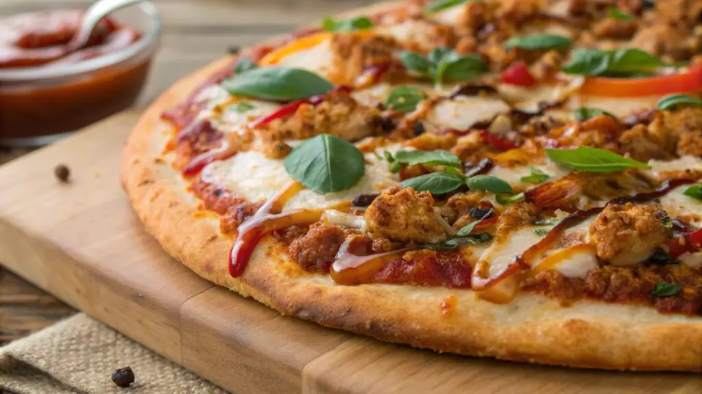 Ground Chicken Pizza Crust