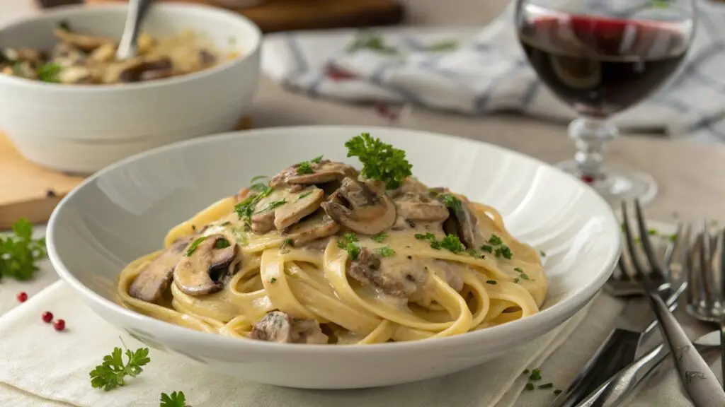 Creamy Mushroom Pasta