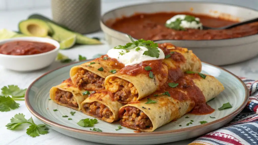 Homemade Keto Enchiladas