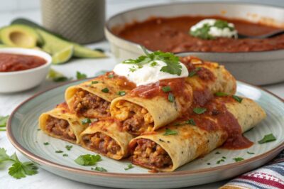 Homemade Keto Enchiladas: Low-Carb Mexican Delight