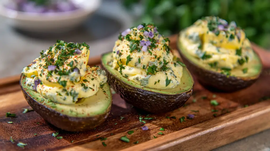 Egg Salad-Stuffed Avocados