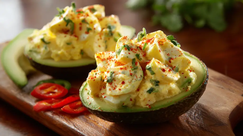 Egg Salad-Stuffed Avocados
