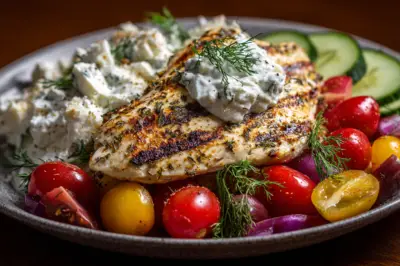 Greek Chicken with Tzatziki: A Flavorful and Healthy Delight