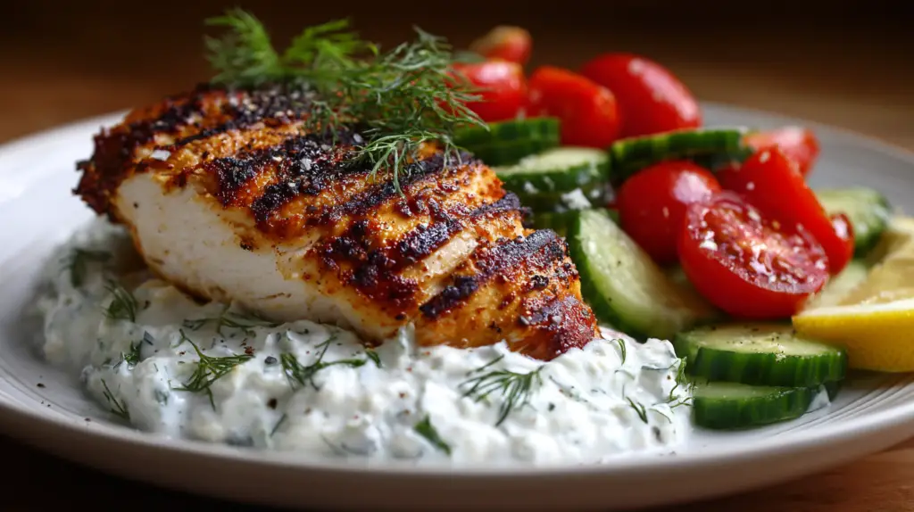 Greek Chicken with Tzatziki