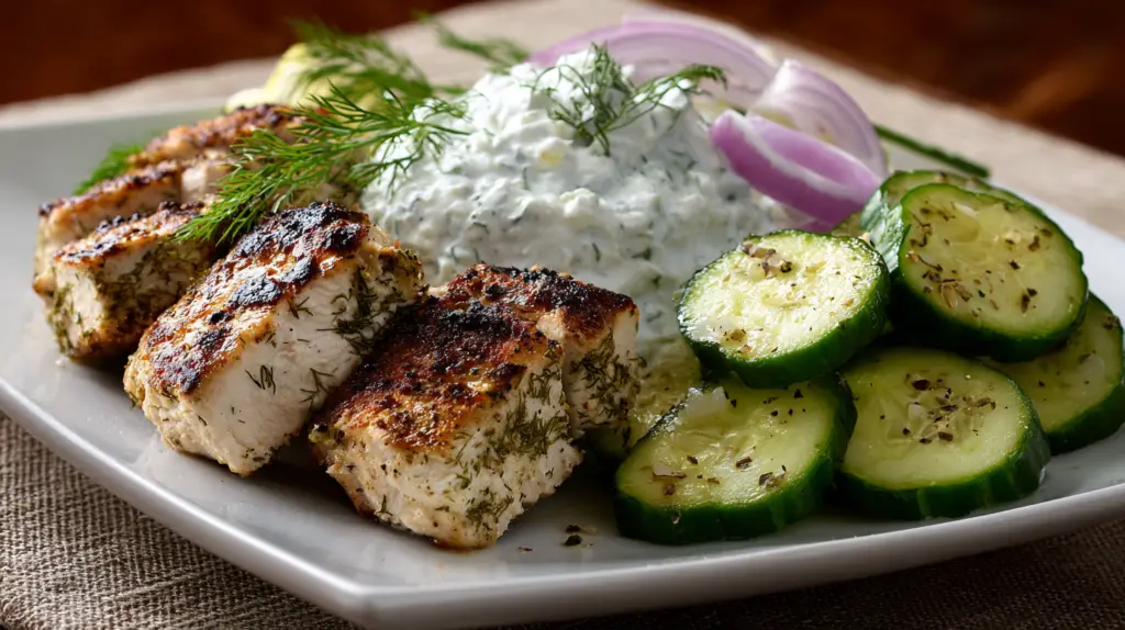 Greek Chicken with Tzatziki