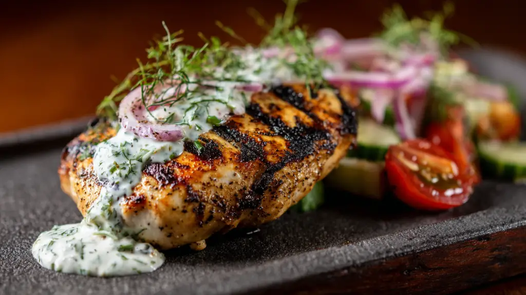 Greek Chicken with Tzatziki