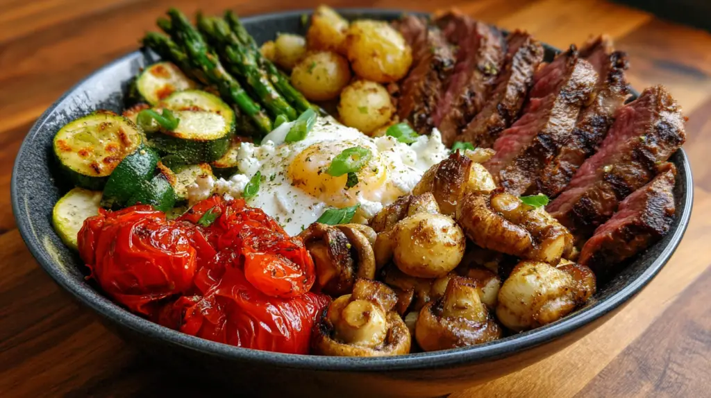 Steak & Veggie Bowl