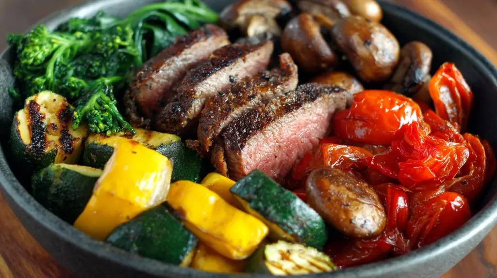 Steak & Veggie Bowl