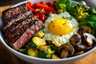 Steak & Veggie Bowl: A Flavorful and Healthy Meal